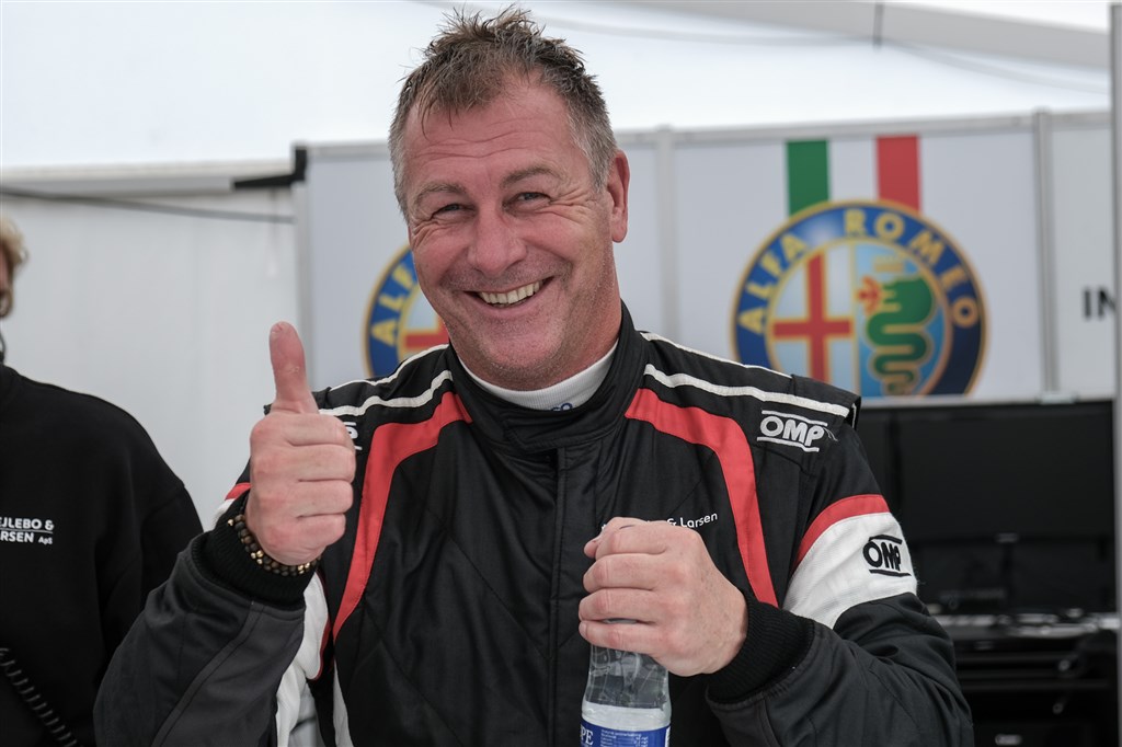 Insight Racings Johnny Vejlebo kørte et fantastisk finaleheat, hvor Peugeotforhandleren gjorde alt for at holde sig forrest i klassen. Det lykkedes - og Vejlebo endte med sæsonens hidtil bedste resultat.
